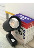 1 Metre Raylı 3 Adet 30w Led Siyah Kasa Günışığı Ray Spot Led Vitrin Mağaza Armatürü - 2