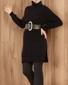 Uzun Triko Tunik Selanik Örme - 6