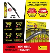 Vette Plus Multifit Araba Araç Otomobil Oto Ön Cam Arka Cam Silecek Muz Sileceği 550 mm 55 cm - 3