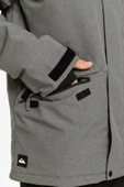 Quiksılver Mıssıon Solıd Jk Erkek Gri Snowboard Montu - 9