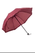 Marlux Bordo Çiçek Açan (Sihirli) Kadın Şemsiye M21MAR064R001 thumbnail 2