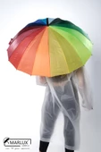 Marlux 16 Telli Kadın Gökkuşağı Baston Şemsiye M21MARC10R001 thumbnail 6