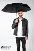 Marlux Siyah Tam Otomatik 10 Tel Erkek Lüks Şemsiye M21MAR705R001 thumbnail 2