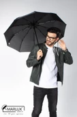 Marlux Siyah Tam Otomatik 10 Tel Erkek Lüks Şemsiye M21MAR705R001 thumbnail 3