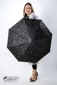 Marlux Siyah Damlalı Tam Otomatik Kadın Şemsiye M21MAR711R003 thumbnail 1