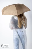 Marlux Krem Puantiyeli Çanta Boy Kadın Şemsiye M21MAR210PR04 thumbnail 3