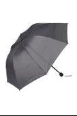 Marlux Siyah Koyu Gri Unisex Yarasa Tip Kırılmaz Şemsiye M21MAR077R003 - 10