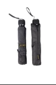 Marlux Siyah Gri Ekose Unisex Yarasa Tip Kırılmaz Şemsiye M21MAR077R002 - 8