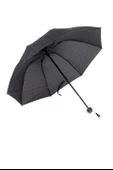 Marlux Siyah Ekose Unisex Yarasa Tip Kırılmaz Şemsiye M21MAR077R004 - 10