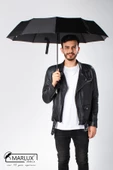 Marlux Siyah Tam Otomatik 10 Tel Premium Lüx Erkek Şemsiye M21MAR1001MR001 thumbnail 2