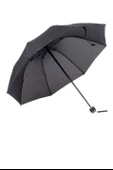 Marlux Siyah Koyu Gri Unisex Yarasa Tip Kırılmaz Şemsiye M21MAR077R003 - 11
