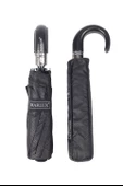 Marlux Siyah Desenli Hakiki Deri Baston Saplı Tam Otomatik Premium Erkek Şemsiye M21MAR1003MR003 thumbnail 4