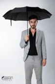 Marlux 10 Telli Rüzgara Dayanıklı Kırılmaz Manuel Şemsiye M24MPR2002M - 1
