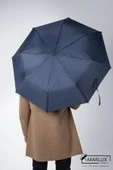 Marlux 8 Telli Otomatik Rüzgara Dayanıklı Kılıflı Şemsiye Lacivert MPR2009 thumbnail 2