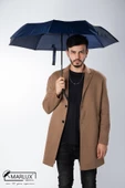 Marlux 8 Telli Otomatik Rüzgara Dayanıklı Kılıflı Şemsiye Lacivert MPR2009 thumbnail 1