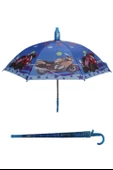 Marlux Bardaklı Korumalı Erkek Çocuk Mavi Baskılı Şemsiye M21MARCE5R001 - 2