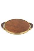 Mikasa Moor Gold Ahşap Sunum Tepsisi 30 x 37 x 2 cm - 1