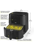 Leggno N8WERK DS05050 Hot AirFryer 5,5lt - 2