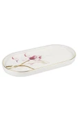 Mikasa Moor Royal Flowers Pembe Oval Servis 16 x 32 cm - 1