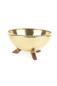 Mikasa Moor Gold Ahşap Ayaklı Kase 26 x 14 cm - 1