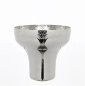 Vitale Desenli Orta Dekoratif Obje Gümüş 27 X 25 cm thumbnail 2