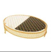 Vitale Lüx Seramik Sunum Tepsisi 22 x 32 cm thumbnail 1