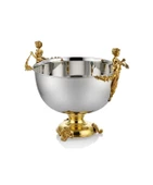 Lamedore Melekli Pirinç Dekoratif 37 x 31 x 32 Cm thumbnail 1