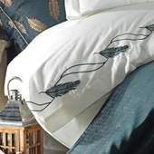 Nazik Home Linda Çeyiz Seti 11 Parça Yeşil Çift Kişilik thumbnail 3