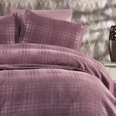 Nazik Home Elite 4 Mevsim Pike Takımı Mürdüm Çift Kişilik - 1