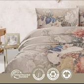 Nazik Home Pavia Dijital Baskı Nevresim Takımı Kahverengi Tek Kişilik - 3