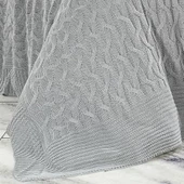 Nazik Home Emma Triko Battaniye Maldiv Çift Kişilik thumbnail 2