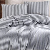Nazik Home Ruby Ekolojik Nevresim Takımı Lacivert Çift Kişilik - 1