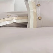 Nazik Home Este Pamuklu Nevresim Takımı Krem Çift Kişilik - 3