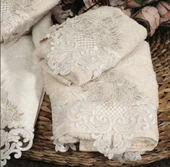 Nazik Home Firuze Havlu Bej 30X50 - 1