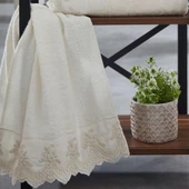 Nazik Home Tual Havlu Krem 90X150 - 1