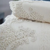 Nazik Home Tual Havlu Krem 90X150 - 2