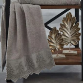 Nazik Home Tual Havlu Gri 90X150 - 1