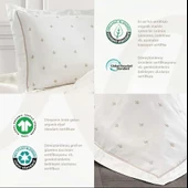 Nazik Home Hermes Pamuklu Nevresim Takımı Krem Çift Kişilik - 3