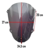Yamaha Yzf R25 Siperlik Camı Yeni Model (2018-19-2020)_Supermoto thumbnail 2