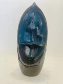 budha geri akış tütsülük buda ters akış tütsü seramik feng sui thumbnail 7