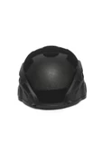 Siyah Airsoft Kompozit Başlık - Koruyucu Tactical Kask - Paintball - 3