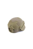 Bej Airsoft Kompozit Başlık - Koruyucu Tactical Kask - Paintball - 1