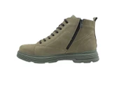 Bağcıklı Erkek Kısa Bot Bej-Nubuk 1173 - 6