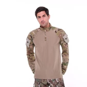 Single Sword Kadın&Erkek Outdoor ve Askeri Combat Tişört - 1