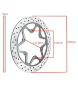 Suzuki Gw 250 İnazuma Ön Fren Disk Oem Kalite _Supermoto - 1