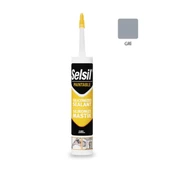 Selsil Silikonize Mastik Gri 500Gr - 1