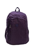 Klinkır Kadın Sırt Çantası Büyük Boy Yağmur Geçirmez Hafif Kumaş Çok Cepli Okul Çantası 45*30 Cm - 6