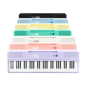 The ONE SK-COLOR Akıllı Taşınabilir 61 Işıklı Tuşlu Bluetooth Org - Beyaz - 3