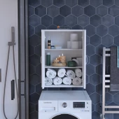 Modilayn ERA 55 x 85 x 32,5 cm Makine Üstü Çok Amaçlı Asma Banyo & Mutfak Dolabı - 3