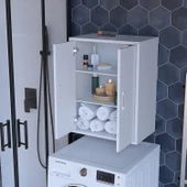 Modilayn ERA 55 x 85 x 32,5 cm Makine Üstü Çok Amaçlı Asma Banyo & Mutfak Dolabı - 1